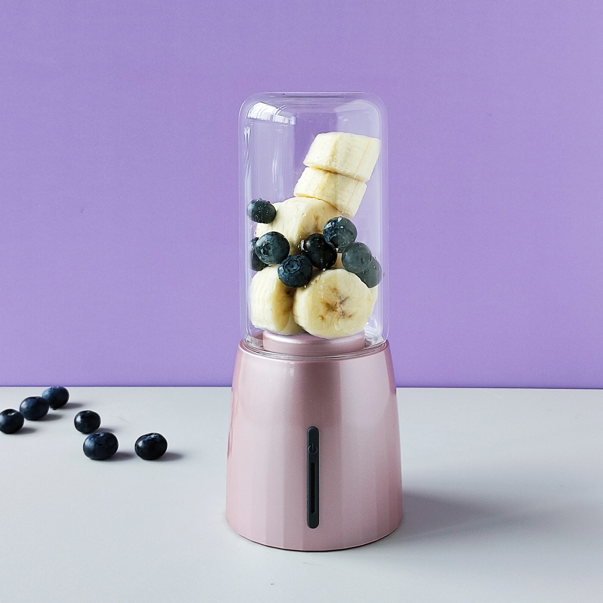 New Color Italian Design Ice Crushing Function Smoothie Maker Personal Mini Usb Blender Portable Blender Cup