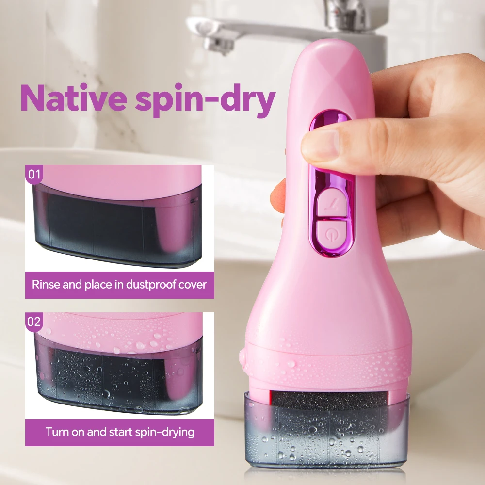 High-Efficiency Electric Rechargeable Foot Scraper Callus Remover and Smoother for Car and Household Use factory