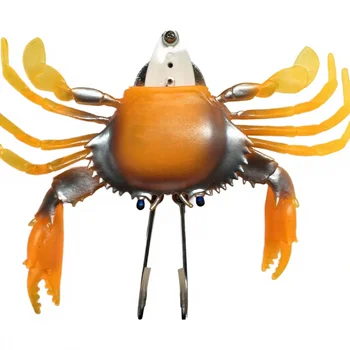 Customized PVC Crab Bait Artificial Seawater Fishing Lure Soft Baits for Stream Lake River & Boat Trolling Accessories – Soft Lure – view 5