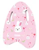 Small white rabbit with punching triangle