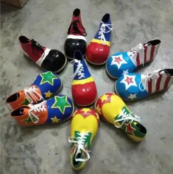 AOKWAWALIY 2 Paires Chaussures De Costume Dhalloween Chaussures De Fête Dhalloween Chaussures Cosplay Chaussures De Clown Dhalloween Fournitures D'halloween Homme Géant Décorer En Tissu
