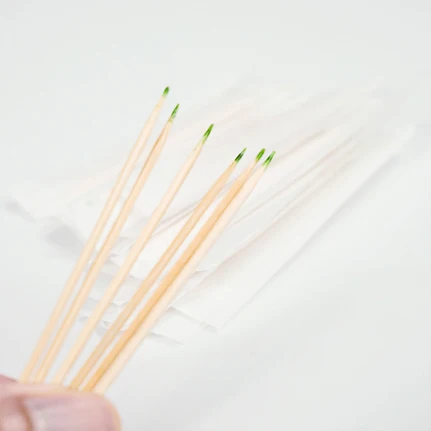 Factory Natural Bamboo Toothpick Eco-friendly Green Mint Toothpick Disposable Bamboo Tooth Picks