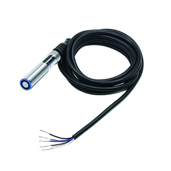 M12 Ultrasonic Sensor QR12-D12PT-G with Reflective Detection Distance 20-120mm Synchronous CH1 PNP Output M12 Connector