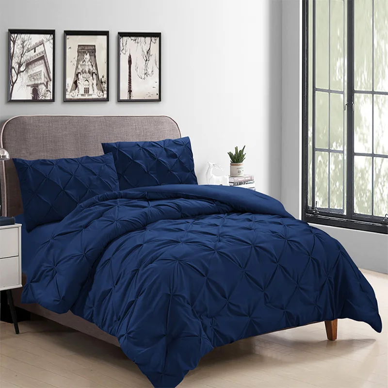 Drap De Lit En Coton Comforter Sets Bedding Luxury Duvet Cotton Quilt Soft Fiber Bedsheets Pillowcase Bedding Set