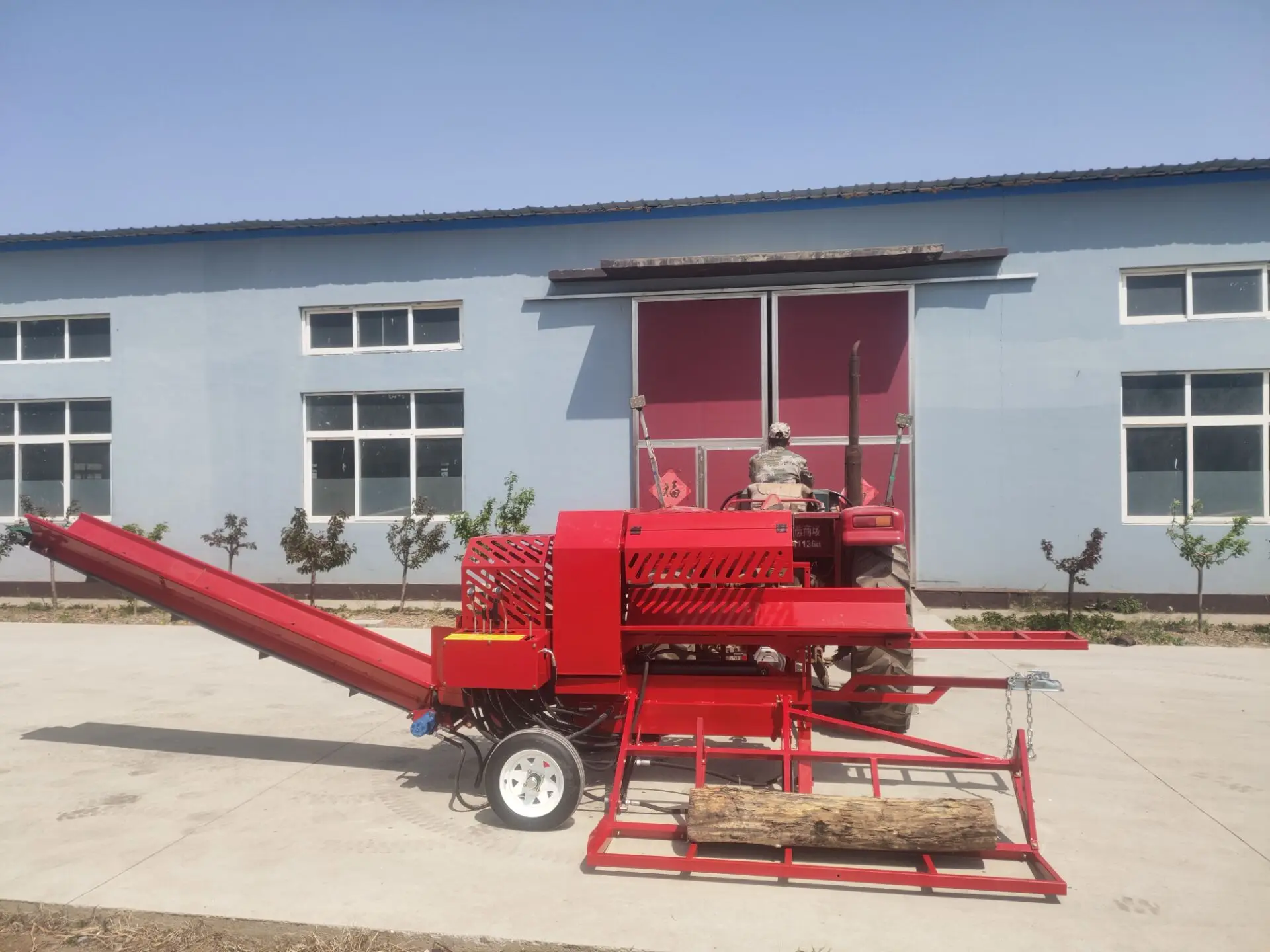30ton 35ton PTO Forestry Machine Tractor Log Splitter Firewood Wood ...