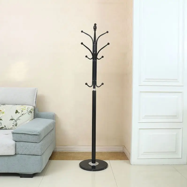 Metal Tree Hanger Floor Standing Coat Rack Modern Design