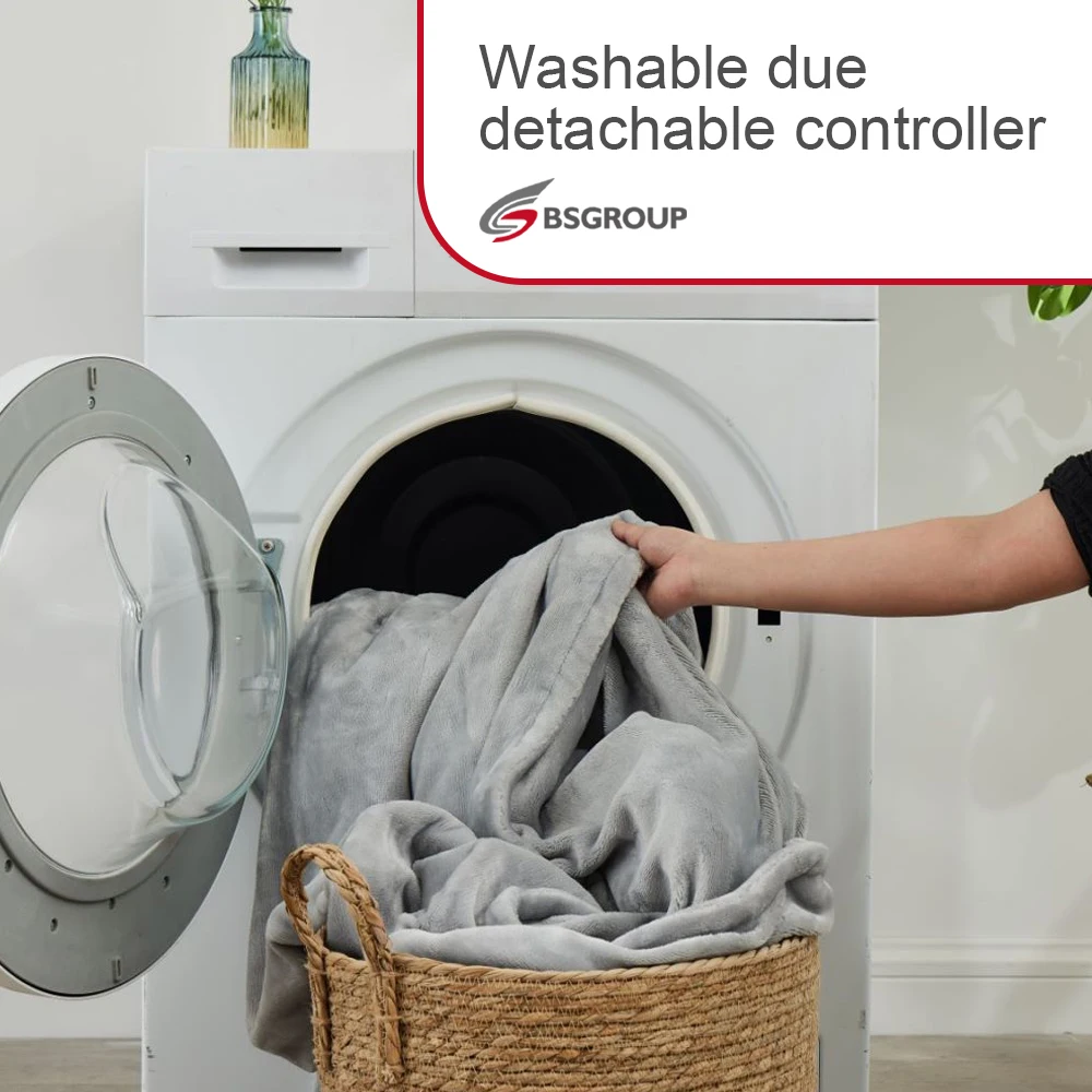 Intertek Electric Blanket Heated Heated Blanket Electric Throw Warm