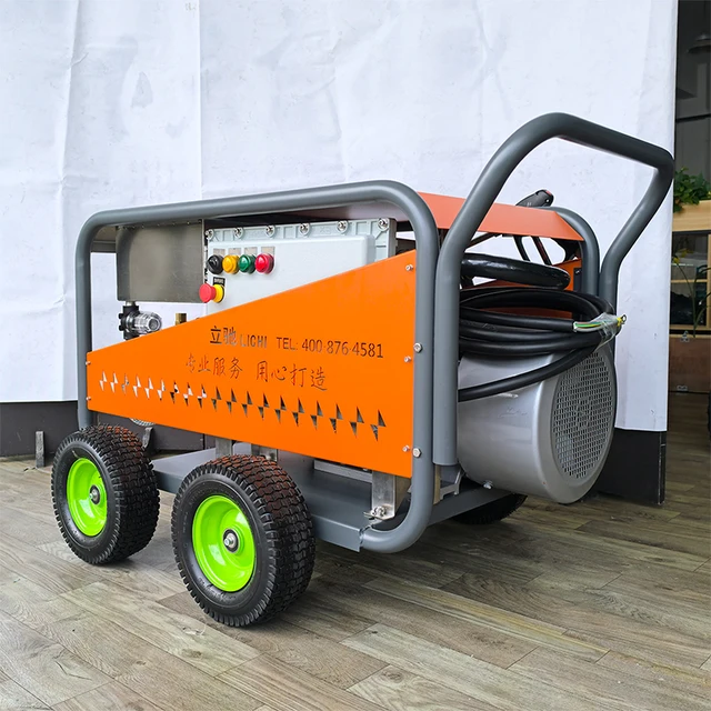 22L/min Flow 500Bar Pressure Explosion-proof High Pressure Cleaning Equipment