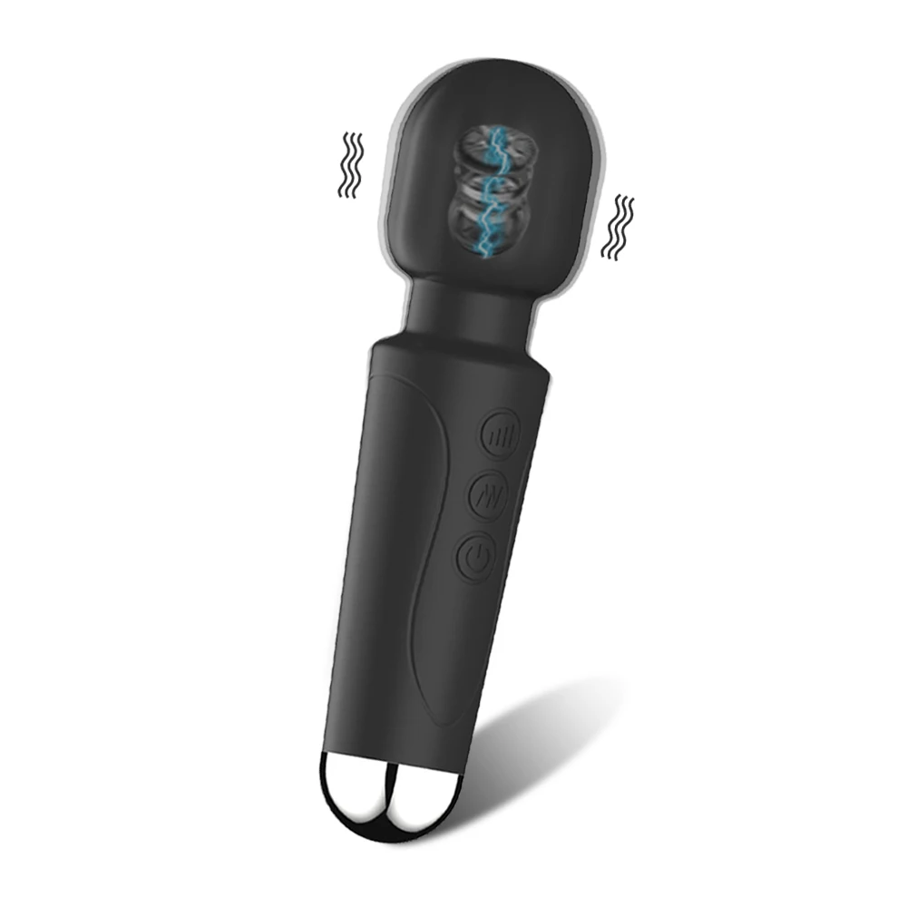ALWUP Adults Powerful Stimulator Personal Magic AV Vibrator Wand for Clitoris Massager Goods Sex Toys for Adults Female