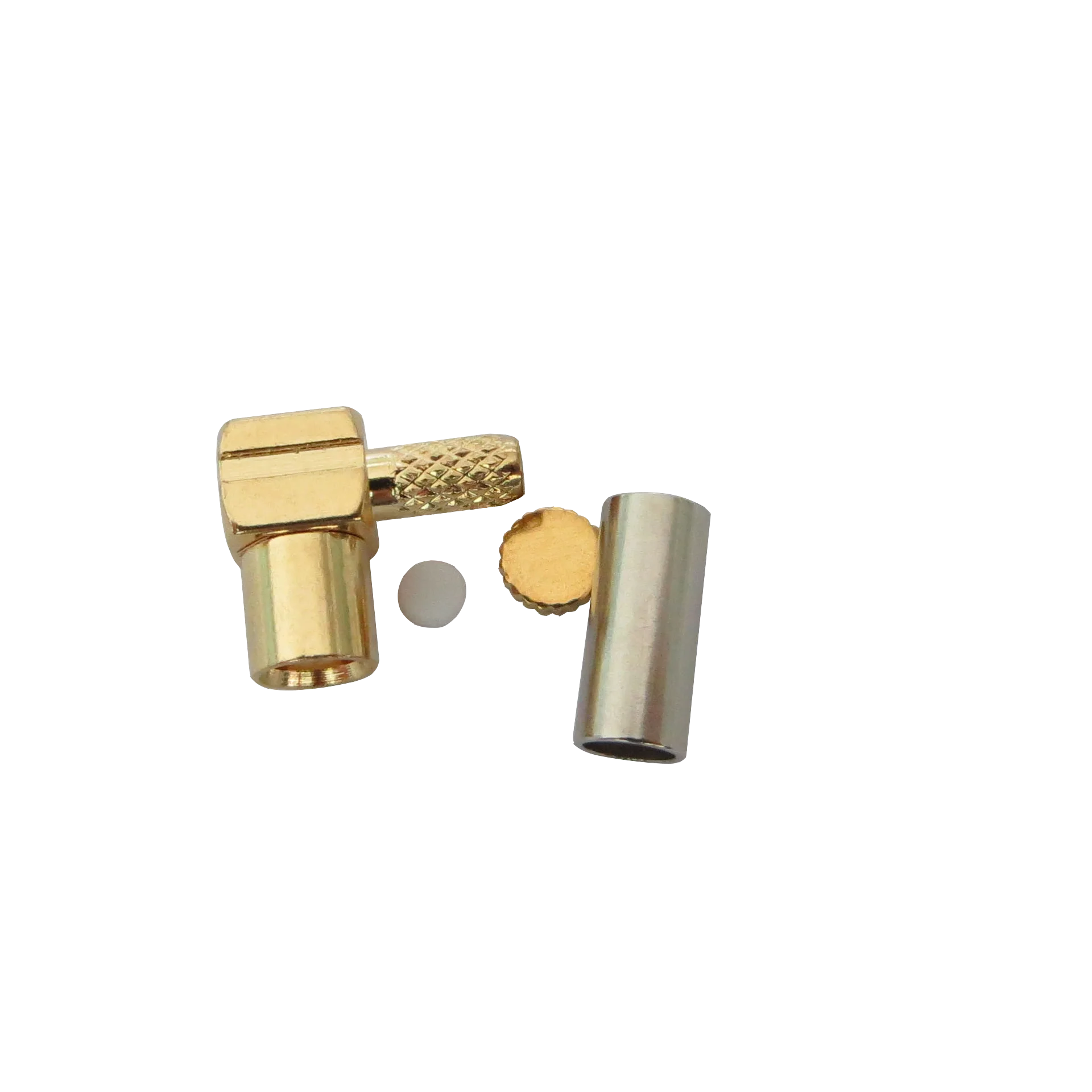 Wholesale MCX-C-KW1.5 Connector 90 Degree Right Angle MCX Female Connector for RG316 RG174 Cable