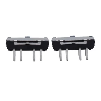 MINI PANNELLO INTERRUTTORE A SLITTA SPDT 3 PIN 2 POSIZIONE 0.5A 50V DC (CONF. 10 PEZZI
