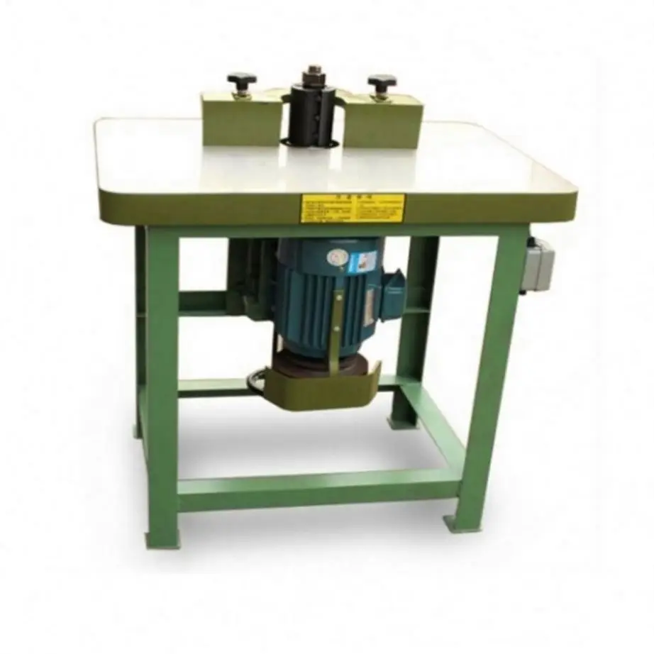 TEBAK Woodworking High Speed 380V Single Spindle Moulder Wood Shaper Machine Router Vertical Table Design High Efficiency Motor
