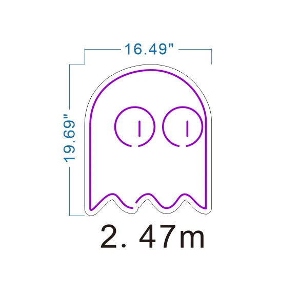 Ready to Ship LED Night Light for Kid Room Decorations Led Neon Flex Signs Neon Light