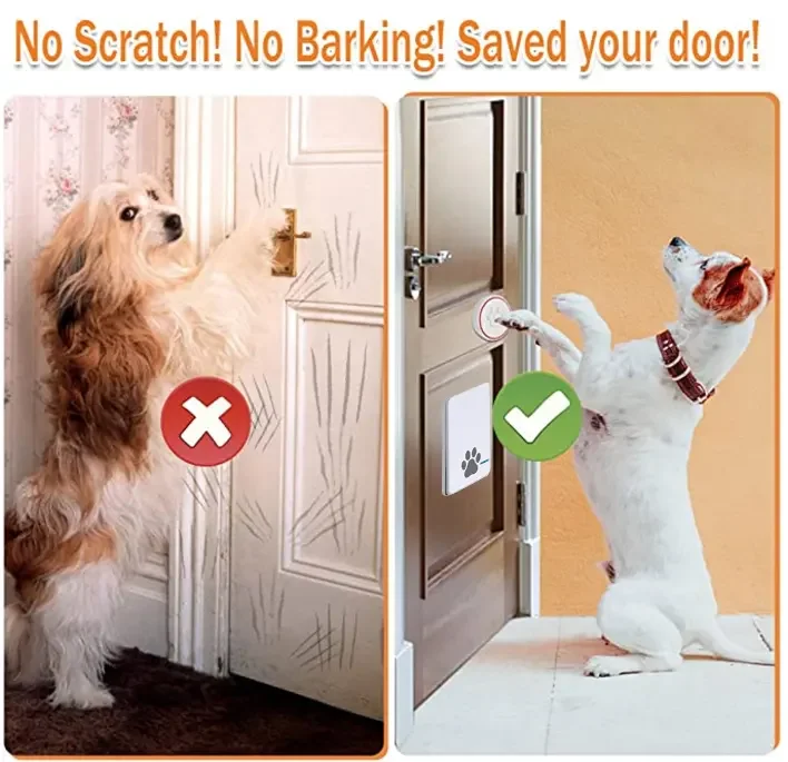 High End Ring Doorbell Distance Dog Sound IP66 Push Button