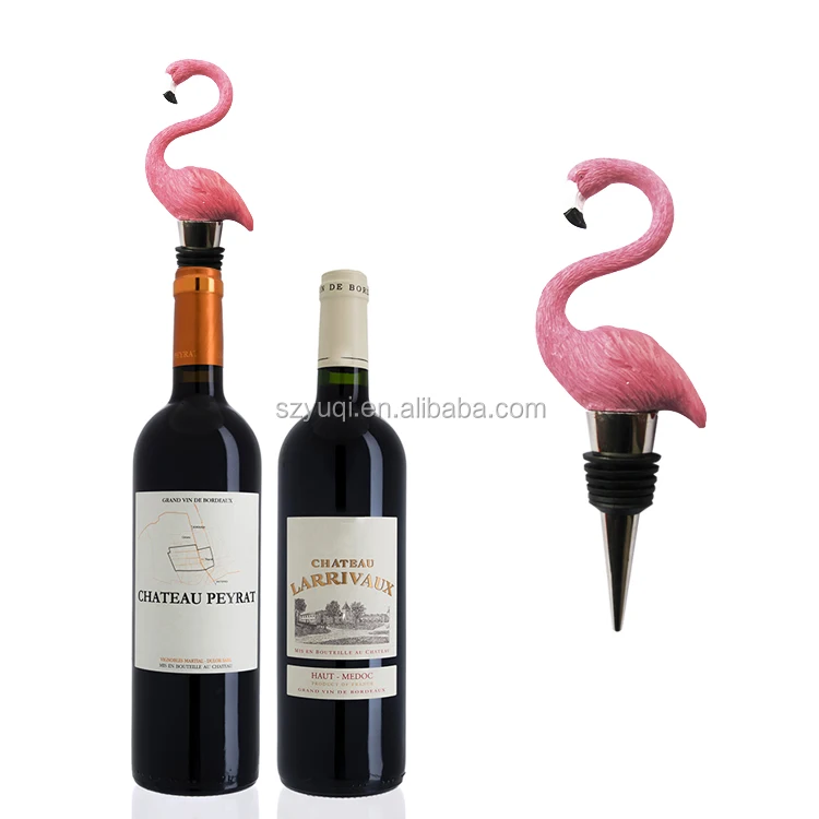 Flamingo wine bottle holder hot sale