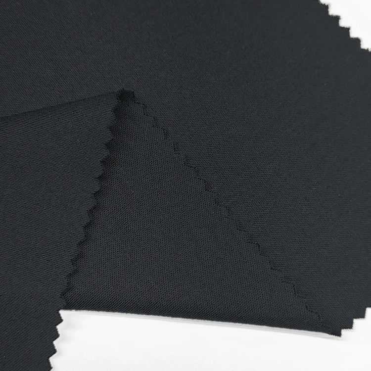 Hot Selling Knit Interlock Fabrics in Faisalabad Pakistan, Solid Stretch Cotton Lyocell Interlock Fabric for Shorts/ details