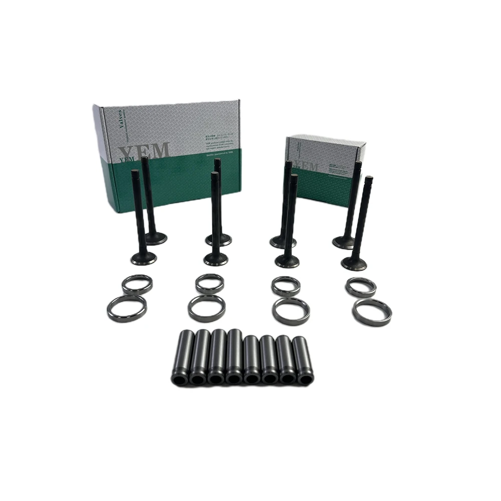 Intake and Exhaust Valve Guide Seat Kit 4TNE82 for Yanmar OEM Engine Parts