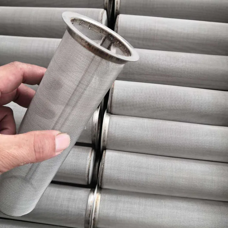 Sintered Porous Cylinder Stainless Steel Filter Cartridges