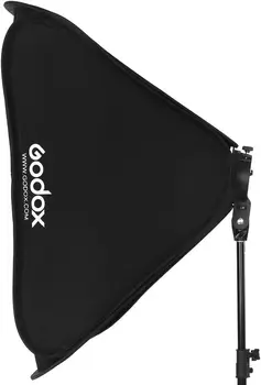 Godox SFUV6060 60*60cm S-Type Speedlite Bracket Bowens Mount Portable Softbox Kit Soft Box Softbox Light detail image