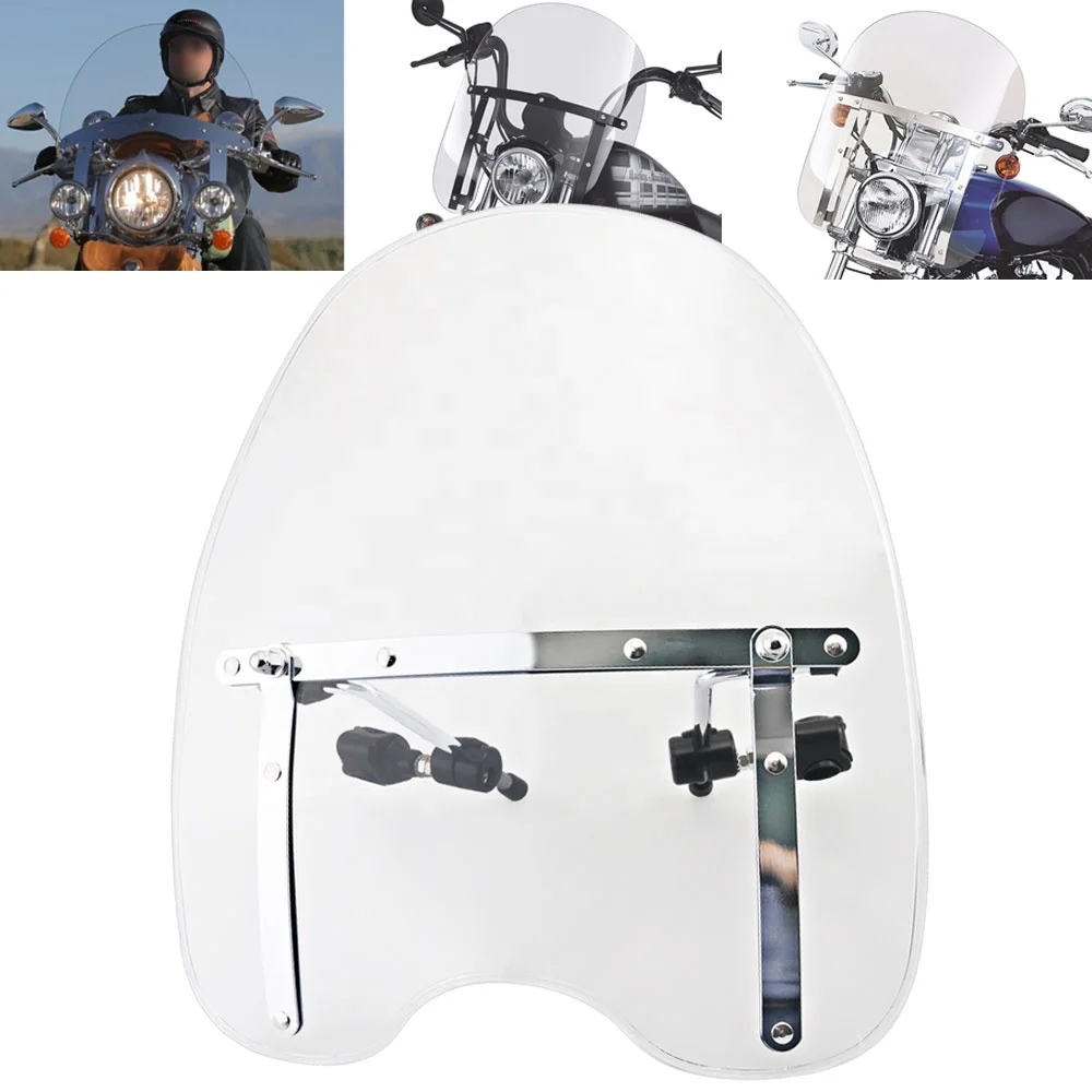 universal motorcycle windshield mounting brackets