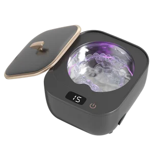 UV Ultrasonic Cleaner for Braces and Dentures Ultrasonic Jewelry Sterilizer Ultrasonic Box for Denture Care and Sterilization