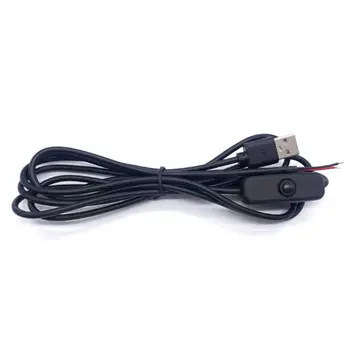 Factory Wholesale office desk usb cable grommet management control button switch wires Usb 2.0 Power switch Cable