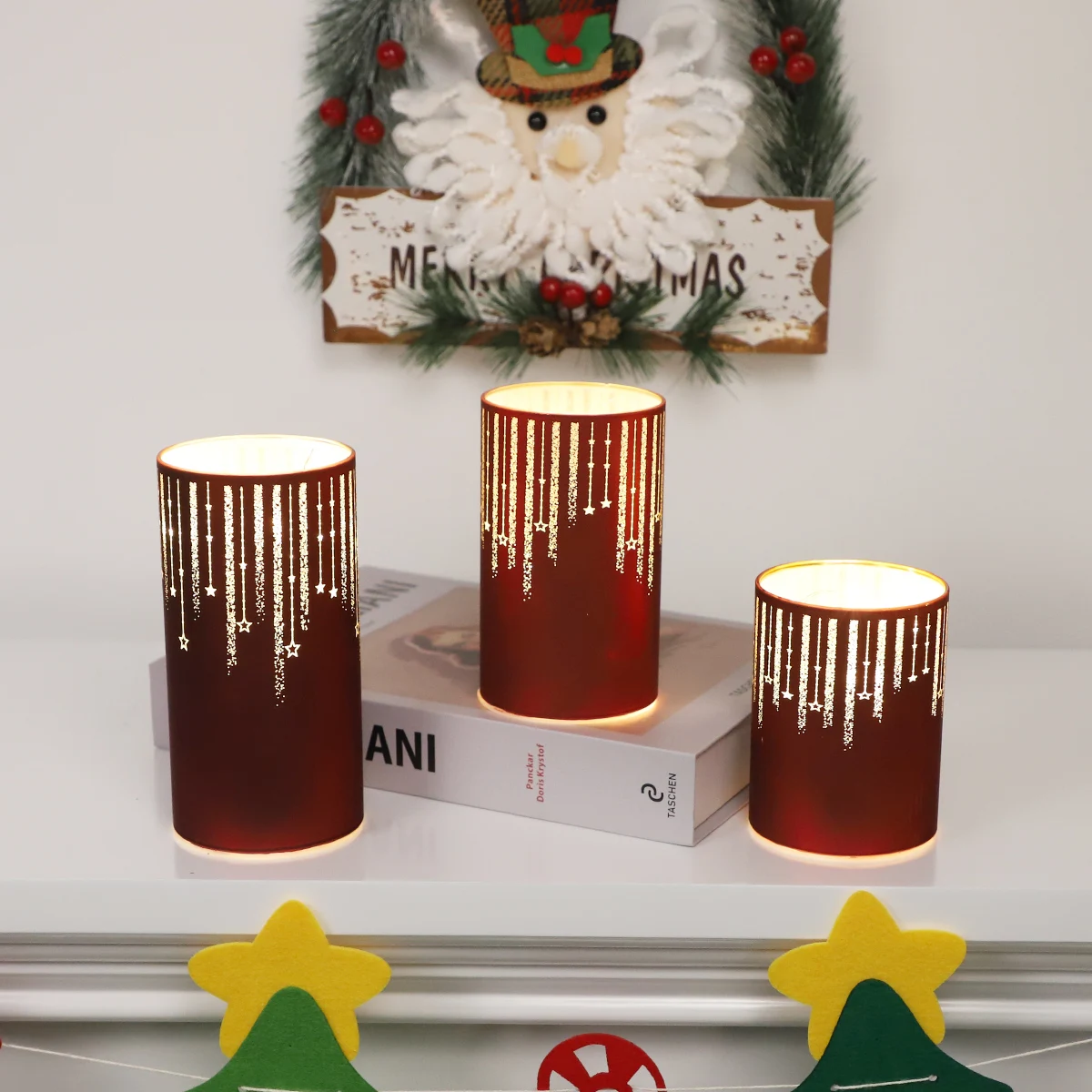 christmas decoration for mall christmas gifts for business clients candle jars with lids glass candle jar