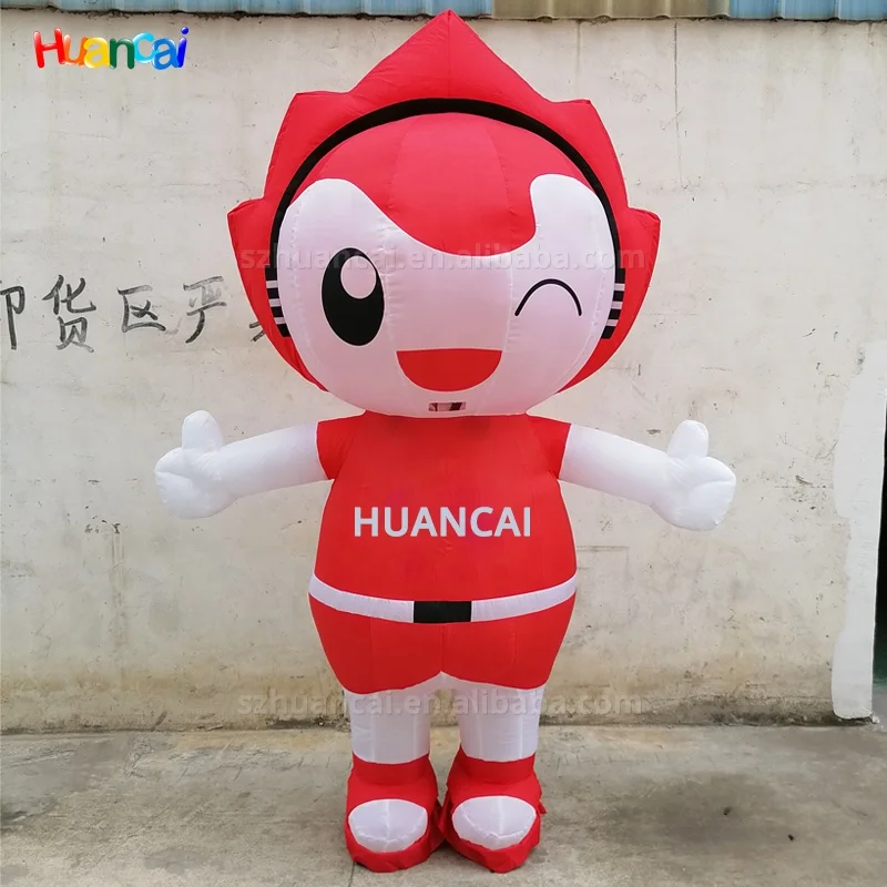 Inflatable Cartoon Doll Model / Inflatable Model Oppo Phone Doll for Inflatable Advertising/ Funny Inflatable Toys for Kids
