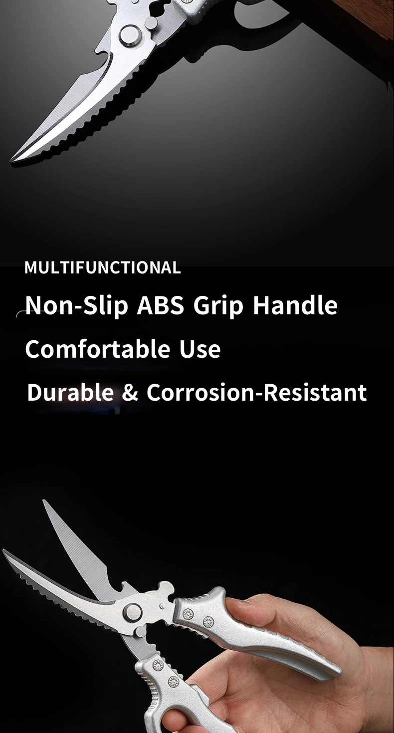 Heavy duty kitchen scissors