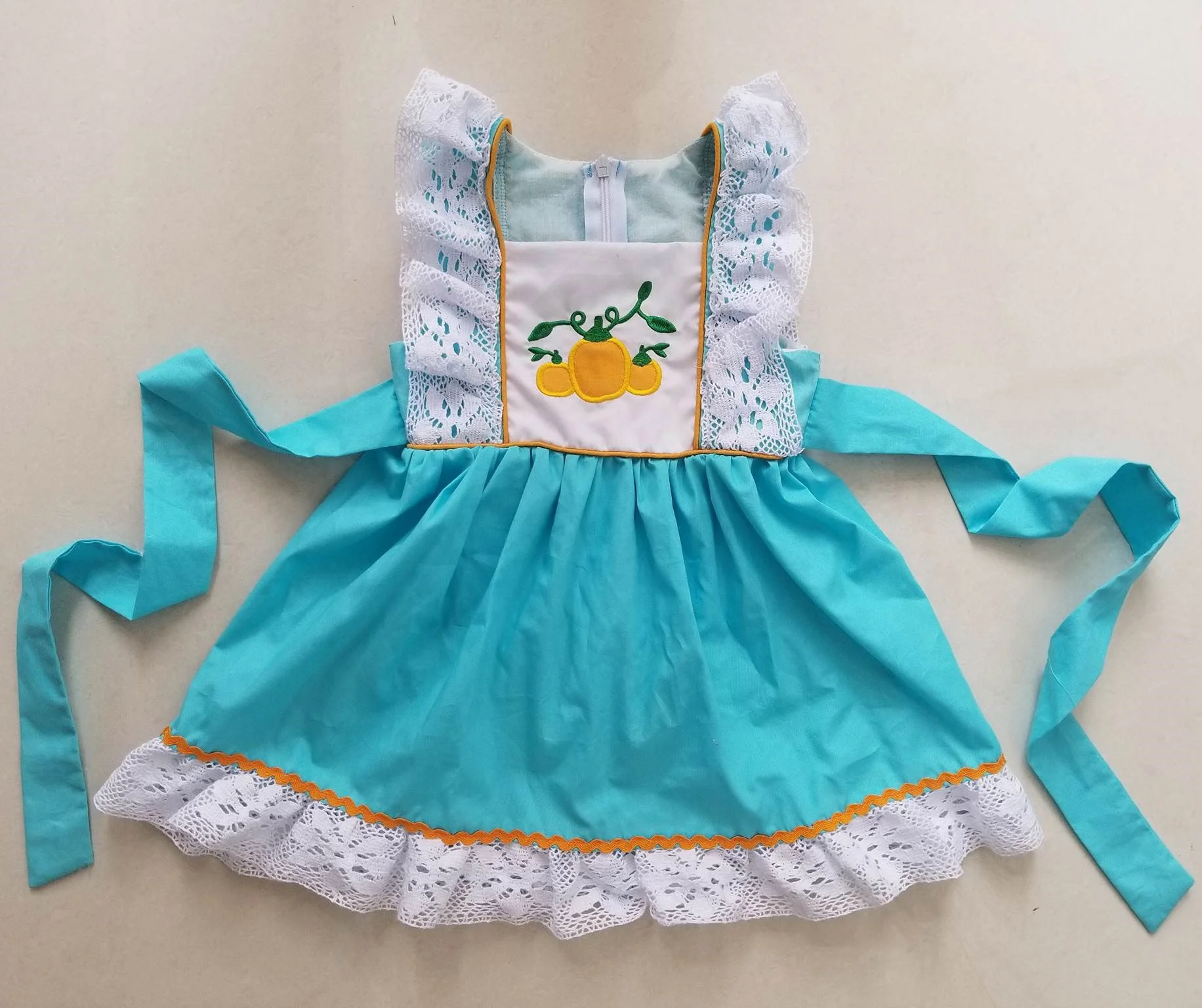 Puresun Factory Custom Designs Smocked Children Boutique Clothing Woven