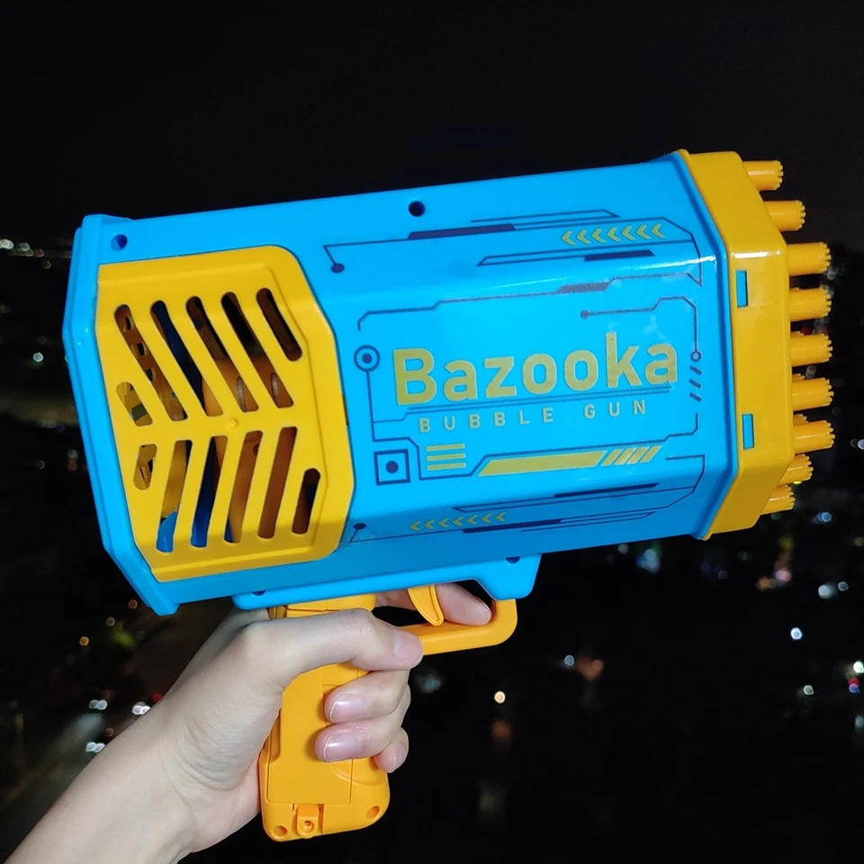 Pt Wholesale Bazooka Machine Gun 69 Holes For Summer Light Up Automatic