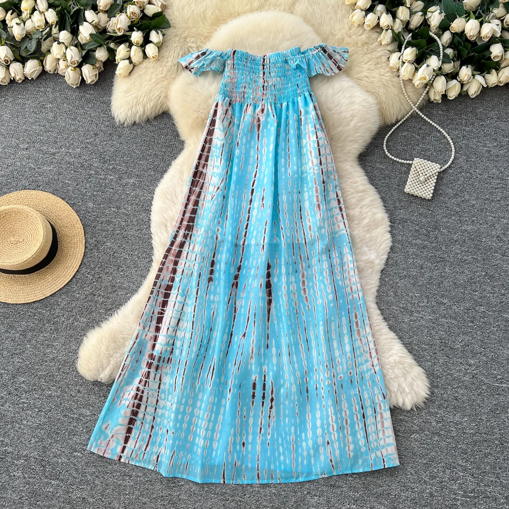 summer maxi dress with slits Bodycon Maxi Dress | Long Slit Summer Beach Vacation