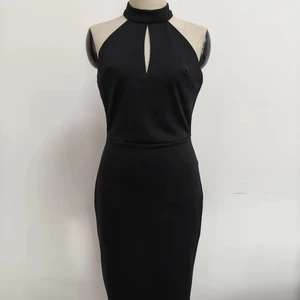 Women's Sleeveless Midi Bodycon Dress Sexy Elegant Party Club Casual Breathable Spandex Knitting Eco-Friendly Washable