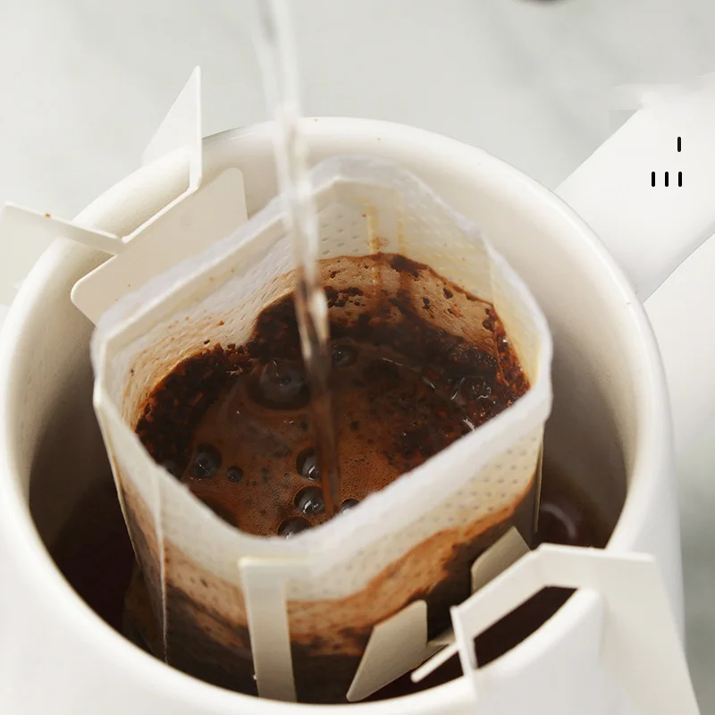 Factory Wholesale Drip Coffee Filter Bags Portable Paper Ear Style