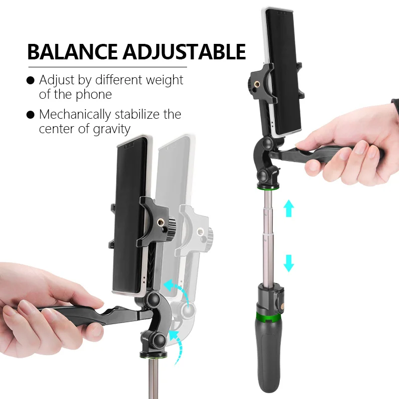 Выдвижная Беспроводная селфи-Палка с дистанционным управлением стабилизатор складной штатив с дистанционным управлением стабилизированный штатив