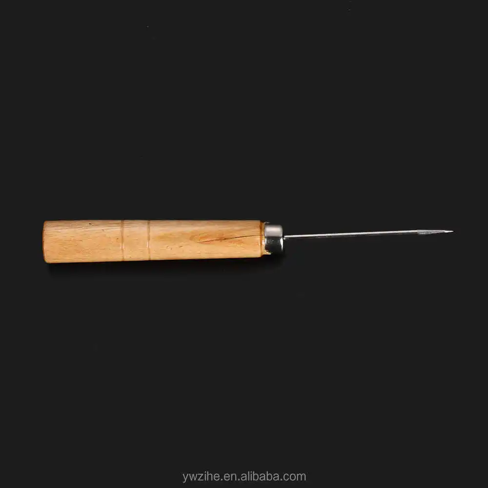 Hand Stitching Taper Leathercraft Needle Canvas Leather Sewing Shoes Awl Cutting Paper Dies Leather Sewing Craft Supplies