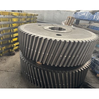 DIN 18CrNiMo7 4 Module 77T Double Helical Gears