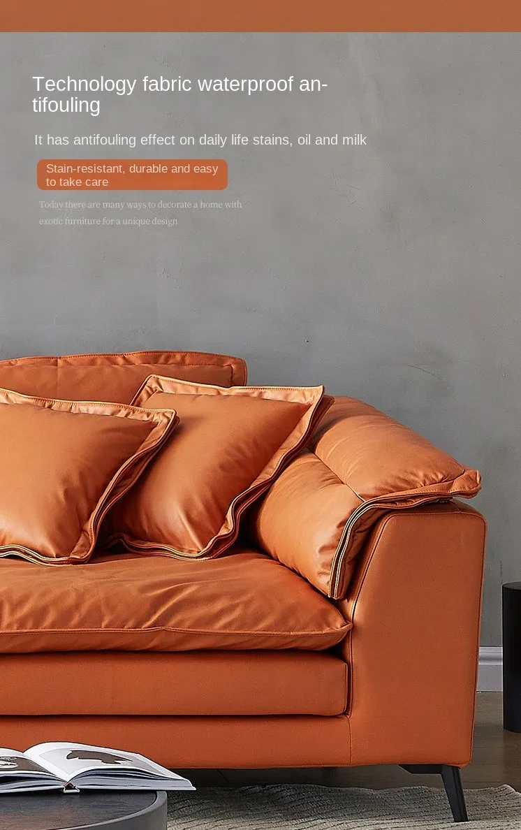 Sf13 High Quality Italian Style Living Room Solid Wood Sofa Luxury