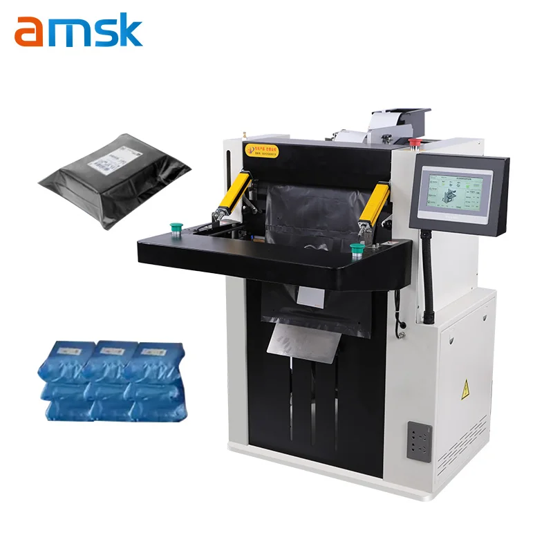 Cloud Warehouse Automatic E-commerce Express Bag Packer Laminating Face Sheet Machine Muti-functional Bags Sealing Machine