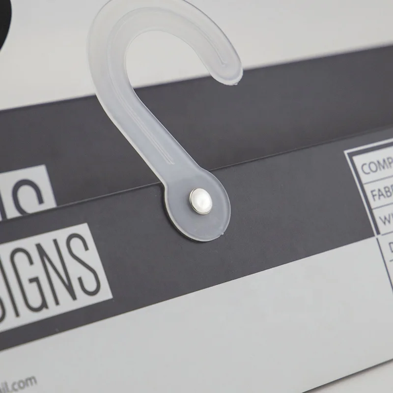 Custom Logo Textile Fabric Display Fabric Swatch Cards Cardboard Header Card Packaging Paper Hanger With Plastic Hook