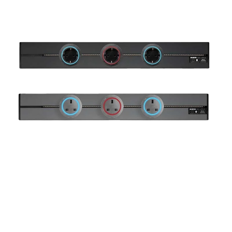 Electrical Embedded Wall-mounted Power Track System Universal Kitchen ...