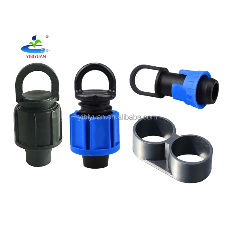 Drip Irrigation System Supplies Accessories Kit Drip Hose Drip Line End Caps 16mm