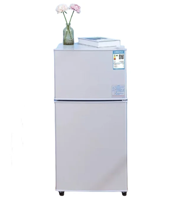 Large-Capacity Double-Door Room Refrigerators   45L for Rental Houses Mini-Refrigerators and Freezers