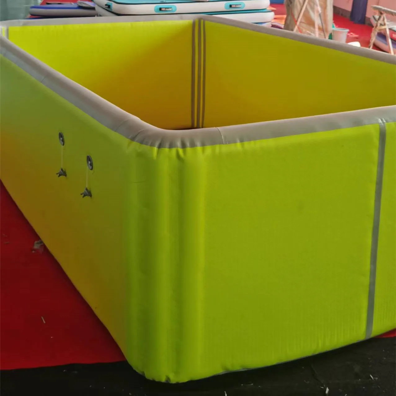 Drop Stitch Inflatable Swimming Container Ice Cold Therapy Box Outdoor Bathtub Pools