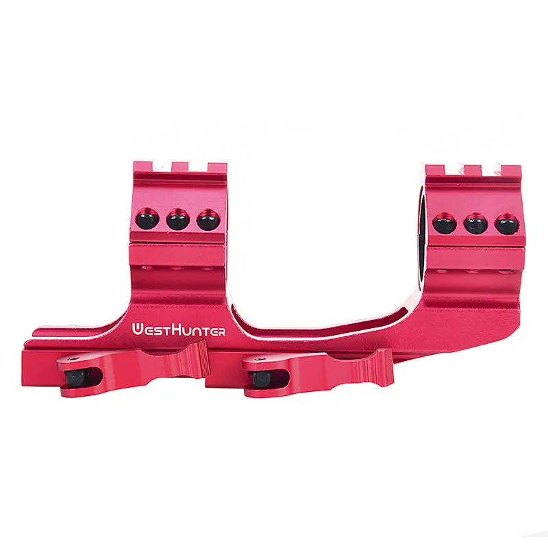 Быстросъемные цельные кольца для прицела 25 4 мм/30 мм двойные консольный прицел крепление QD Автоматическая блокировка