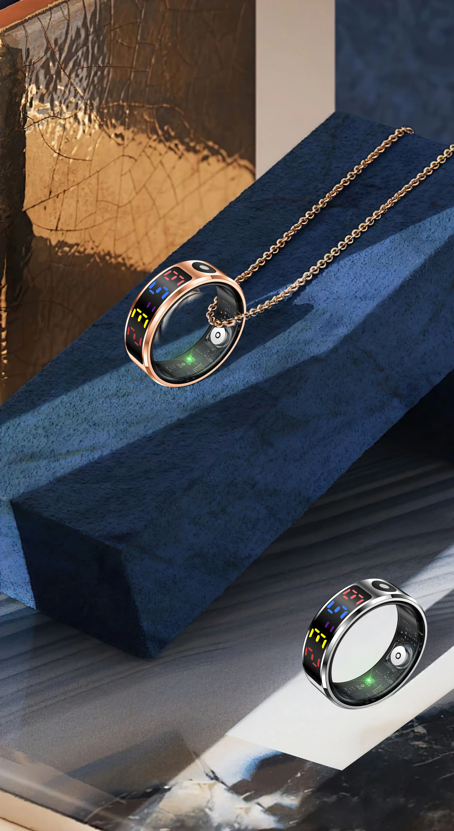 Chinese factory supplier supply  Sanvnet R12 Smart Ring 2025 Color Screen Heart Rate Sleep Monitoring Intelligent Sport Waterproof 5atm Health Smart Ring For Men - Buy Smart Ring Alarm Clock app Controlled Smart Ring sleep Monitoring Smart Ring touch Screen Health Ring stainless Steel Smart Ring heart Rate Tracking Smart Ring waterproof Smart Ring