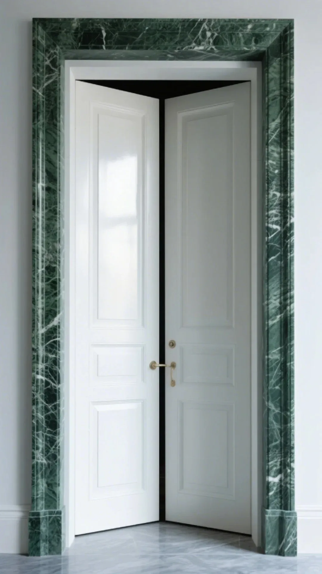 product modern natural green marble skirting boards for indoor villa irregular polishing window frame lines oem wholesale price-4