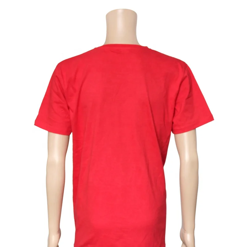 Custom Heat Transfer logo Printing Cheap 140gsm Cotton Promotional  Brazil Election t Shirt