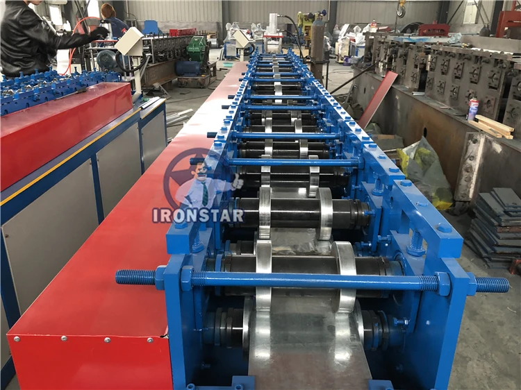 Shutter Door C Channel Side Guide Rail Roll Forming Machine