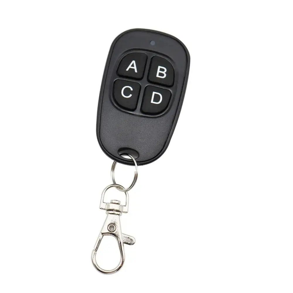 Wireless 433mhz 4 Channel Learning Code Garage Door Opener Duplicator Clone Car Key Transmitter Remote Control